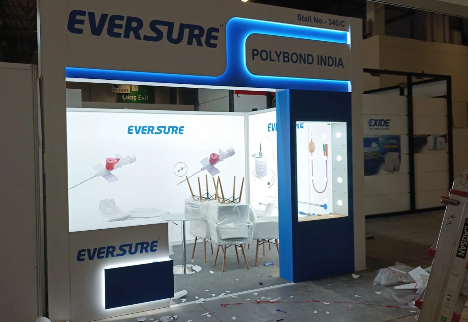 Eversure Satış Standı projesi